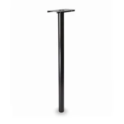 Architectural Mailboxes Pacifica 53.5 in. Powder Coated Black Galvanized Steel Mailbox Post