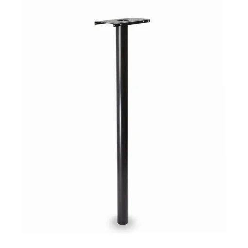 Architectural Mailboxes Pacifica 53.5 in. Powder Coated Black Galvanized Steel Mailbox Post