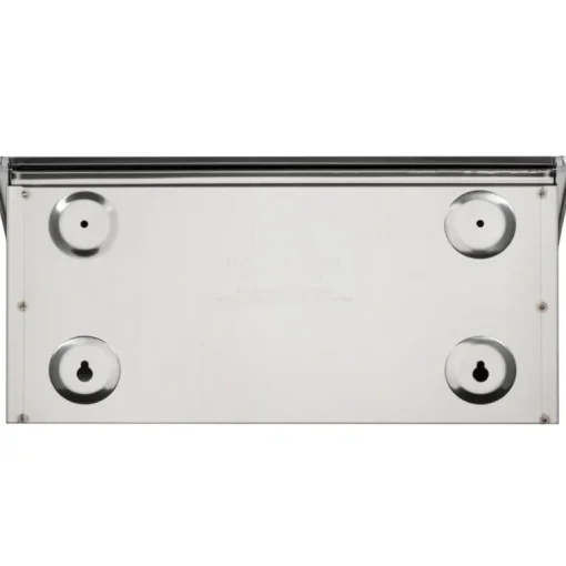 Architectural Mailboxes Silver Stainless Steel Wall Mount Mailbox 14.65 L x 7.13 H x 4.21 W in.
