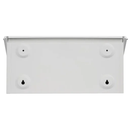 Architectural Mailboxes Wayland Contemporary Galvanized Steel Wall Mount White Mailbox