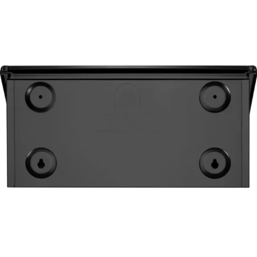 Architectural Mailboxes Wayland Contemporary Galvanized Steel Wall Mount Black Mailbox