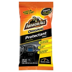 Armor All Original Plastic/Rubber/Vinyl Protectant Wipes 20 ct
