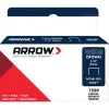 Arrow #854 1/2 in. W X 1/4 in. L 18 Ga. Wide Crown Staples 1250 pk