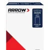 Arrow #858 1/2 in. W X 1/2 in. L 18 Ga. Wide Crown Standard Staples 1250 pk