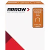 Arrow #586 3/8 in. W X 3/8 in. L 18 Ga. Power Crown Standard Staples 1250 pk