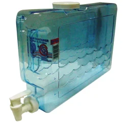 Arrow Home Products Polypropylene Clear/White Dishwasher Safe Beverage Container 1.25 gal. Capacity