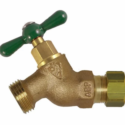Arrowhead 1/2 in. Copper Compression X 3/4 in. MHT Brass Hose Bibb