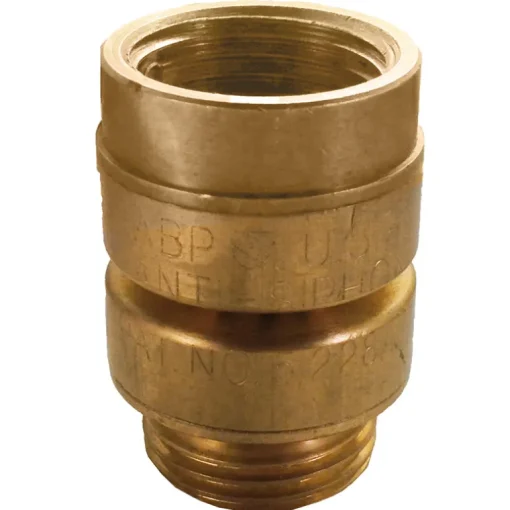 Arrowhead 3/4 in. FHT X 3/4 in. MHT Brass Vacuum Breaker