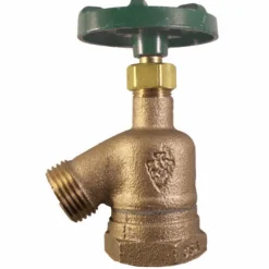 Arrowhead 1 in. FIP X 3/4 in. Hose Brass Garden Valve