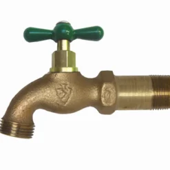 Arrowhead 3/4 in. MIP Hose Brass Hose Bibb