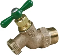 Arrowhead 1/2 in. MIP X 3/4 in. Hose Brass Bibb