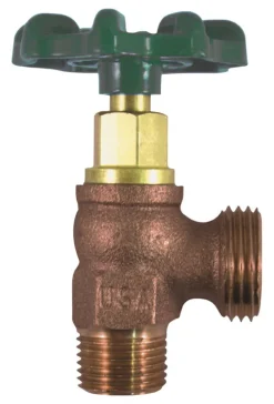 Arrowhead 1/2 in. MIP X 3/4 in. Hose Brass Boiler Drain
