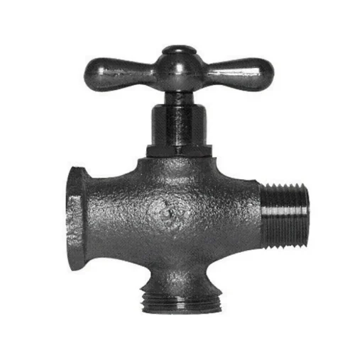 Arrowhead Brass 1/2 in. FIP X 3/4 in. Brass Stop Valve