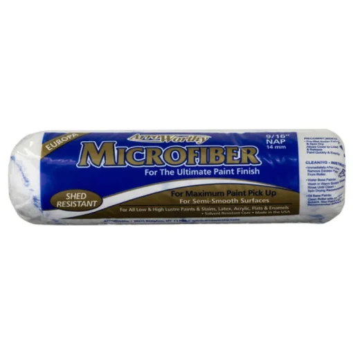 ArroWorthy Microfiber 9 in. W X 9/16 in. Paint Roller Cover 1 pk