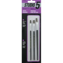 ARTIST PNT BRUSH SET 3PK