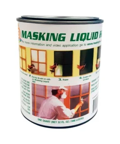 Associated Paint Clear Water-Based Acrylic Masking Liquid H2O 1 qt