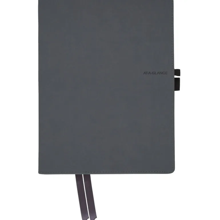 AT-A-GLANCE Premium 7-3/8 in. W X 9-3/4 in. L Perfect Bound Notebook