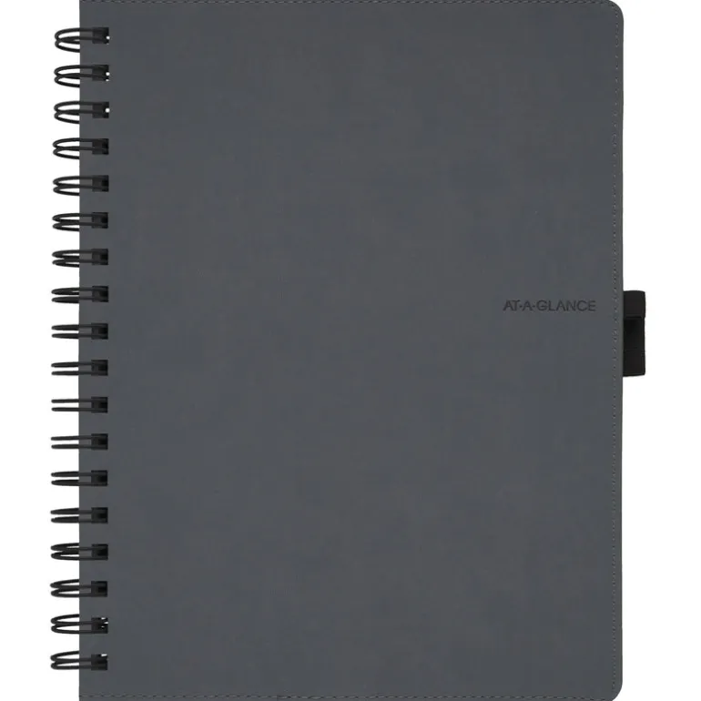 AT-A-GLANCE Premium 7-1/8 in. W X 9-1/2 in. L Wire Bound Notebook