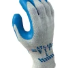 Atlas Showa Atlas Fit Unisex Indoor/Outdoor Rubber Coated Work Gloves Blue/Gray M 1 pair (Pack of 12)