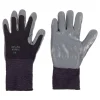 Atlas Unisex Indoor/Outdoor Nitrile Dipped Gloves Black/Gray L 1 pair (Pack of 12)
