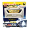 Atomic Beam White Plastic Motion-Sensing Solar Powered LED Security Light 5.5 L in.