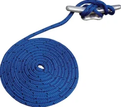 Attwood 11702-7 3/8" X 15' Blue Double Braided Mfp Dock Line