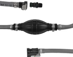 Attwood 93806mus7 3/8" X 6' Mercury Fuel Line Kit