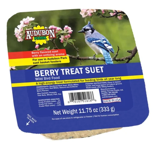Audubon Park 51818 11 Oz Berry Audubon Park Suet Cakes (Pack of 12)