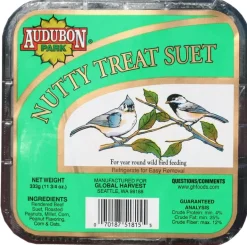 Audubon Park 51815 11 Oz Nutty Treat Audubon Park Suet Cakes (Pack of 12)