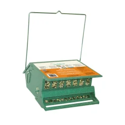 Audubon Wild Bird 9 lb Steel Hopper Bird Feeder 1 ports