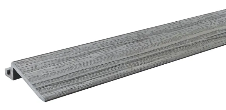 Aura 1 in. H X 3 in. W X 24 in. L Prefinished Gray Oak Polystyrene Floor Transition
