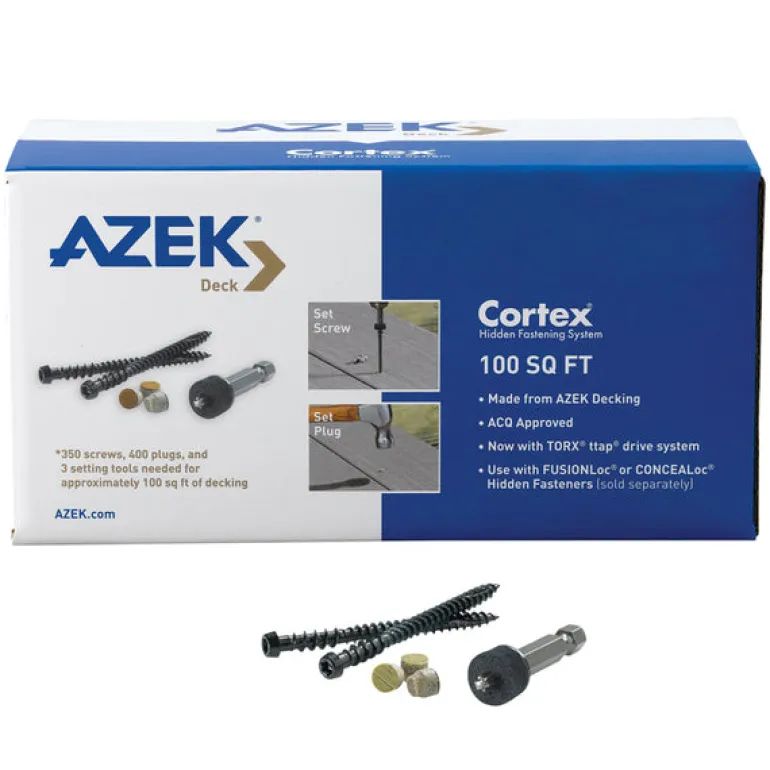 Azek 2-3/4 in. L Morado Torx TTAP Star Head Deck Screws 350 lb