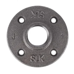 B & K 1 in. FPT Black Malleable Iron Floor Flange