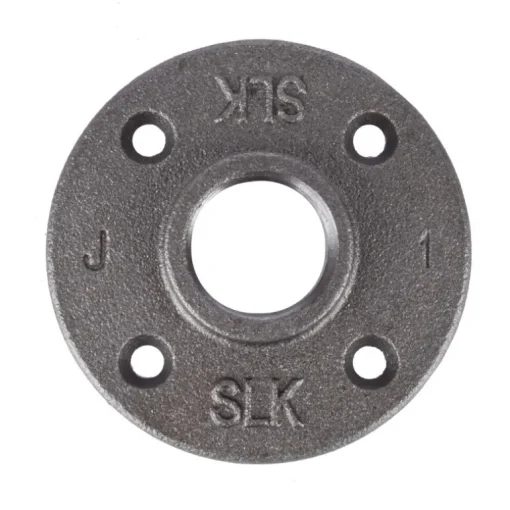 B & K 1 in. FPT Black Malleable Iron Floor Flange