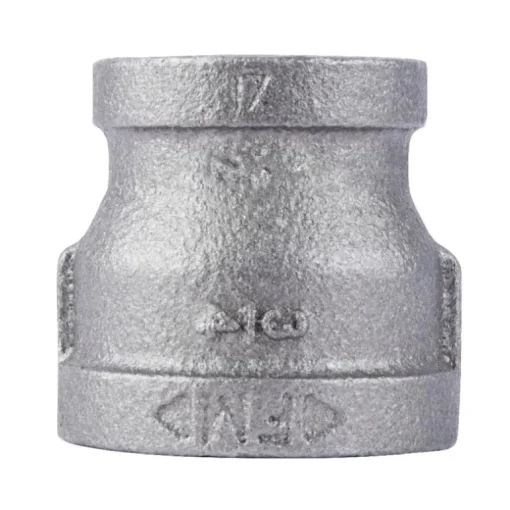B & K 3/4 in. FPT x 1/2 in. Dia. FPT Black Malleable Iron Coupling