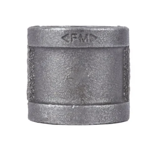 B & K 1/2 in. FPT x 1/2 in. Dia. FPT Black Malleable Iron Coupling