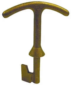 B & K Brass Outdoor Water Meter Lid Key for Open/Close Main Water Supply