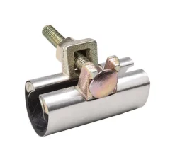 B & K Galvanized 430 Stainless Steel Pipe Repair Clamp 3/4 Dia. in. 150 PSI (Pack of 6)