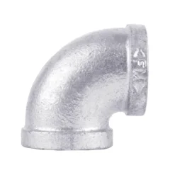 B & K Products Galvanized Malleable Iron 90 Deg. Equal Elbow 1/2 x 1/2 FPT Dia. in. (Pack of 5)
