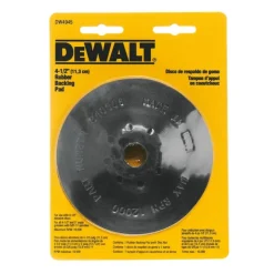 Backing Pad Rubbr 4-1/2"