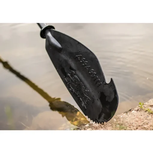 Backwater Paddle Company Black Nylon Non-Varnished Kayak Paddle 94.5 L in.