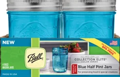 Ball Collection Elite Regular Mouth Canning Jar 8 oz. 4 pk