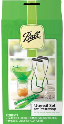 Ball Wide Mouth Canning Utensil Set 4 pk