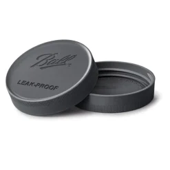 Ball Black Plastic Wide Mouth Storage Lid