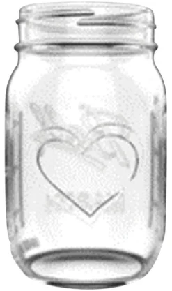 Ball Collection Elite Regular Mouth Canning Jar 16 oz 4 pk (Pack of 4)