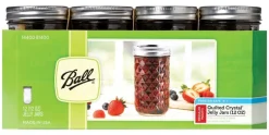 Ball Regular Mouth Jelly Jar 12 oz 12 pk