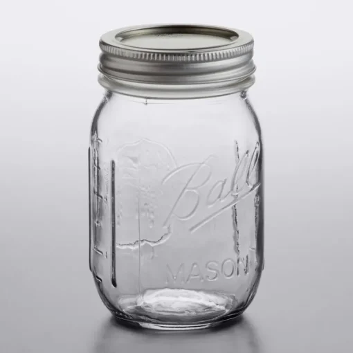 Ball Regular Mouth Mason Jar 16 oz 12 pk