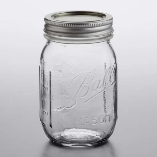Ball Regular Mouth Mason Jar 16 oz 12 pk