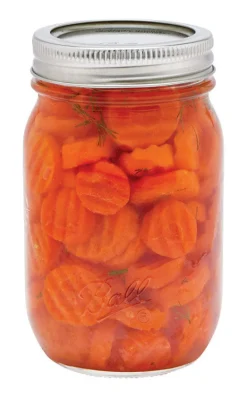 Ball Regular Mouth Mason Jar 1 pt 12 pk