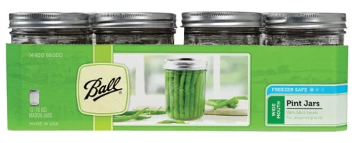 Ball Wide Mouth Mason Jar 16 oz 12 pk